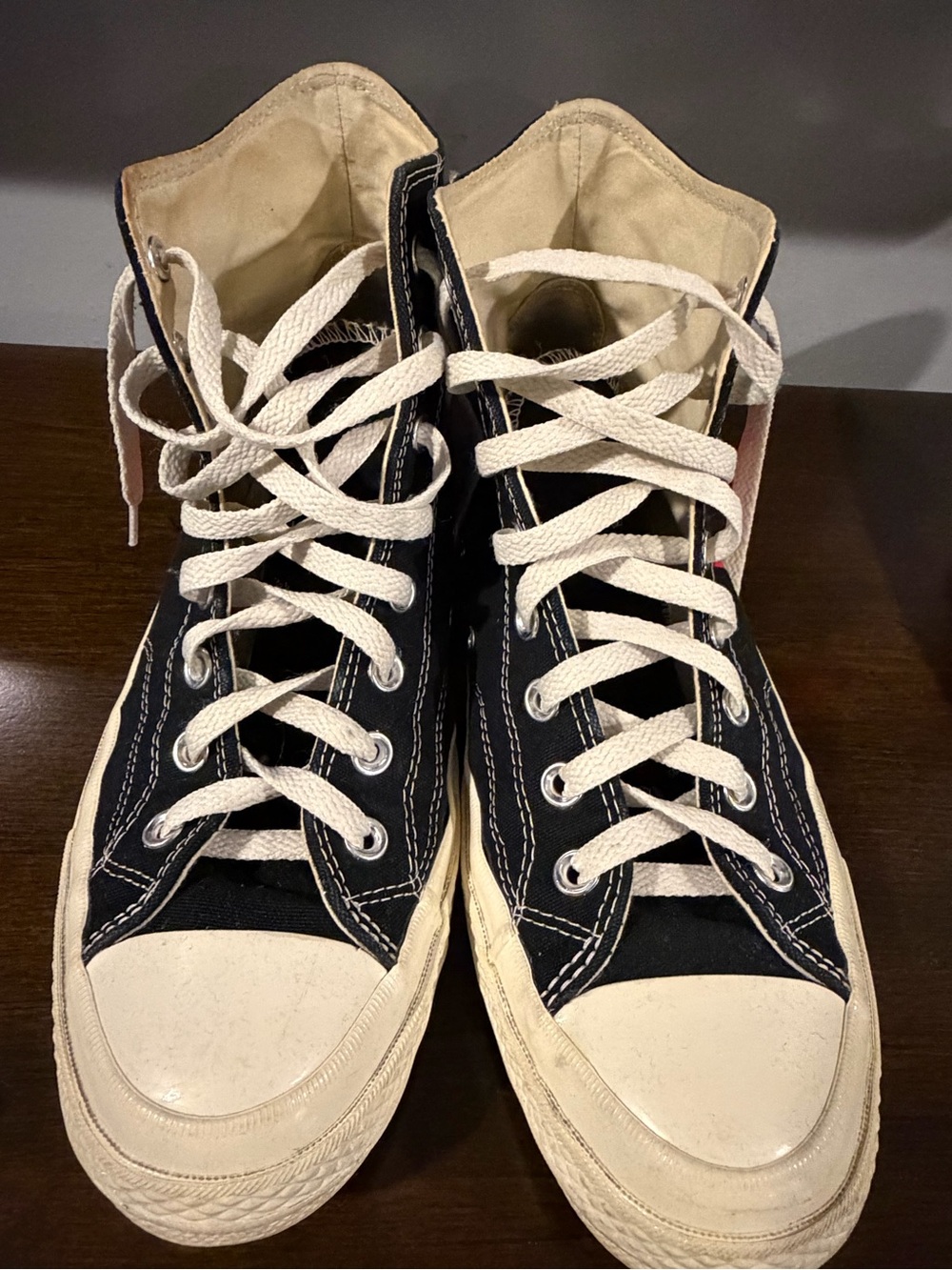 Converse Comme des Garcons High-Top Canvas Sneakers
